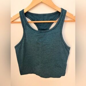 Lululemon Ebb to Street Cropped Racerback Tank
